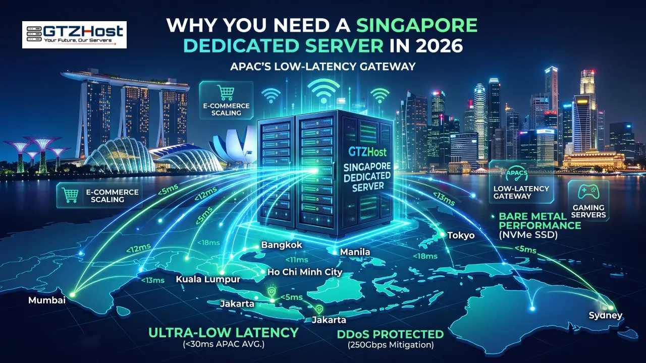 Singapore Dedicated Server Hosting 2026