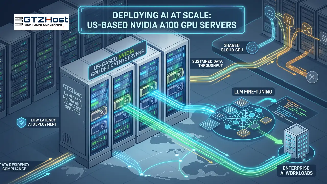 US NVIDIA GPU Dedicated Servers